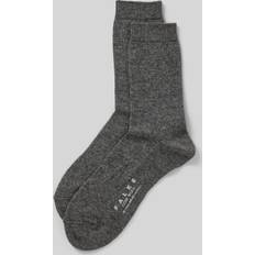 Kashmir Strumpor Falke Cosy Wool Socks - Grey