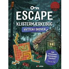 Escape Klistermærkebog: Hytten i skoven Hobby paperback