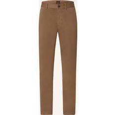 Man - Viscose Blazers Boss Orange Chino Slim - Brown