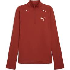 Puma Top Puma RUN CLOUDSPUN 1/4 ZIP Sweatshirt - Rot