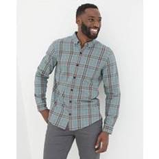 Fatface Charlton Check Shirt - Light Blue