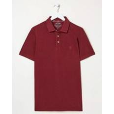 Fatface Organic Pique Polo - Dark Green