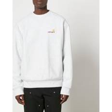 Carhartt WIP American Script Cotton-Blend Jersey Sweatshirt - Blue