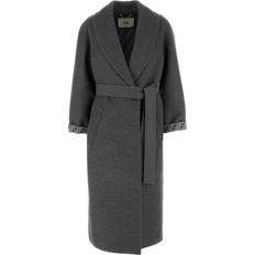 Fendi Midi Coat - Grey