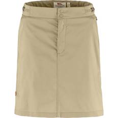 Fjällräven Skjørt Fjällräven Abisko Hike Skort Dame Fossil 42