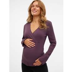 T-Shirts Mamalicious Shirt - aubergine