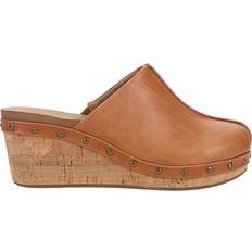 Faux Leather Clogs Corkys Marley Studded Mule Clogs - Brown