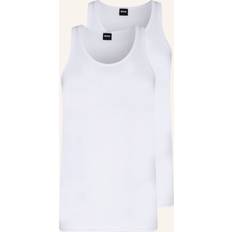 54 - Herre Toppe BOSS Tank Top Undertrøje Slim 2-pak - Hvid