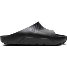 Jordan Post Logo-Embossed Slides - Men - Black