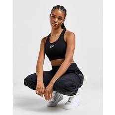 XXS Bras EA7 Logo Sports Bra - Black - Womens