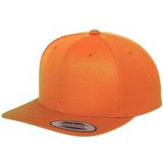 Flexfit Orange Kepsar Flexfit Mesh Snapback Classic Baseball Cap - Orange