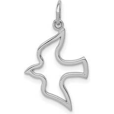 Bagatela 14K White Gold Dove Charm