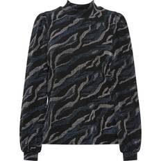 Fransa Bluser Fransa Calypso Bluse - Night Sky Mix