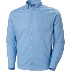 Hemp Clothing Helly Hansen Men's Comfortable Casual Shirt - Bright Blue