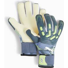 Puma Future Pro Hybrid Goalkeeper Gloves, Grey Skies/Fizzy Apple