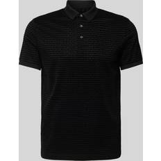 Emporio Armani XXL Polo Shirts Emporio Armani AO Logo Polo Sn44 - Black