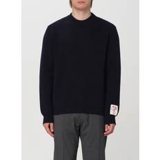 GOLDEN GOOSE Navy Crewneck Sweater - Dark Blue