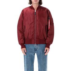 Quiltade jackor - Röda Alpha Industries Ma-1 Bomber Jacket