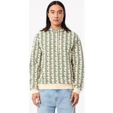 Lacoste Monogram Hoodie Sweatshirt - Multicolor