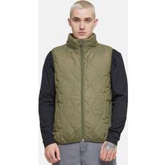 Urban Classics Herre Veste Urban Classics Vest - Mens Super Light Bubble - Olivengrøn