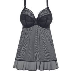 Chemises de nuit Wacoal Nuisette Grande Taille Avec Soutien-Gorge Intégré - Noir