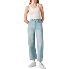 Levi's Ribcage Straight Ankle Jeans - Blue