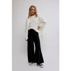 Velours Vêtements Free People Star Sign Velvet Trousers - Black