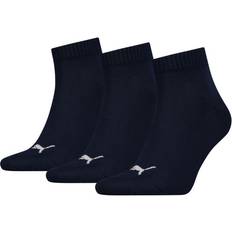 Puma Quarter Socks 3-pak - Navy