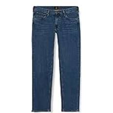 Clothing Lee Worn Denim Jeans - Blau