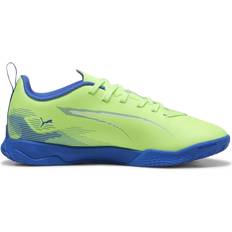 Yellow Football Shoes Puma Ultra 5 Play IT Football Boots - Fizzy Apple/White/Bluemazing