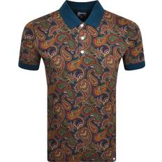 Multicoloured Polo Shirts Pretty Green 15th Paisley Polo T-Shirt