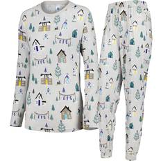 Femme Vêtements de nuit Everton Winter Wonderland Christmas Pyjamas - Grey - Womens