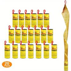 PVC Pest Control XYLFLY Effective Sticky Fly Trap Tape 20 Pcs