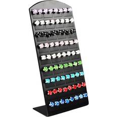 Jewelry Stands Tongina Acrylic Ear Studs Display Rack Earring Holder Earring Holder Stand Earring Stand Display Stand Show Holder for Jewelry Display Ear Studs Black