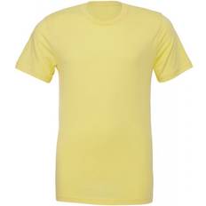 Canvas T-shirts Bella+Canvas Jersey Crew Neck T-Shirt CA3001 Unisex Yellow