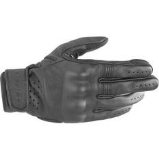Motorcycle Gloves Alpinestars dyno motorbike motorcycle leather gloves black black