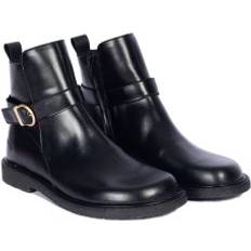 Booties Flat - Svart