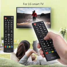 Remote Controls Smart Smart Wireless Remote Controls Black Replacement TV
