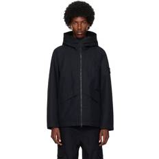 Stone Island Jackets on sale Stone Island Black Hooded Jacket V0029 - Black