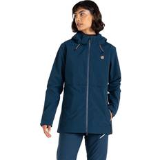 Fabric - Women Jackets Dare 2b Switch Up II Full Zip Waterproof Jacket - Blue