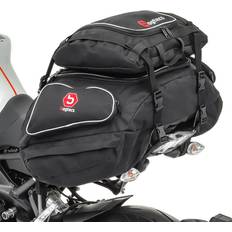 Bagtecs Hecktaschen Set passend für MV Agusta Brutale 675 800 RR X50 und X52 schwarz-schwarz