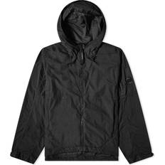 C.P. Company Uomo Giubbotti C.P. Company Flatt Nylon Hooded Jacket - Black