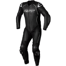 Rst s1 one piece motorcycle motorbike leathers one piece black ce aaa & ca 2987