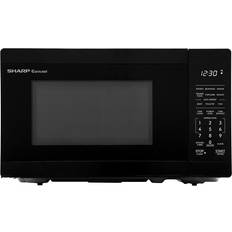 Sharp Microwave Ovens Sharp ZSMC0760KB Compact Oven 10" Carousel Turntable Black