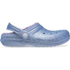 Crocs Kid's Classic Lined Glitter Clog - Frosted Glitter