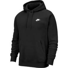 Long Sleeves Jumpers Nike Club Hoody Men - Black