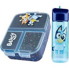 Bluey kids compartment lunch box and bottle set