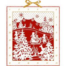 Coppenrath advent calendar woodland silhouette laser cut 24 doors 41 x 46 cm