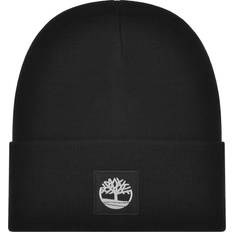 Timberland Men Beanies Timberland Tonal Patch Beanie - Black