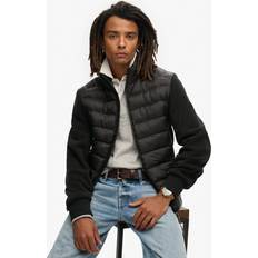 Superdry Jackor Superdry Storm Fleece Hybrid Bomberjacka Casual - Svart